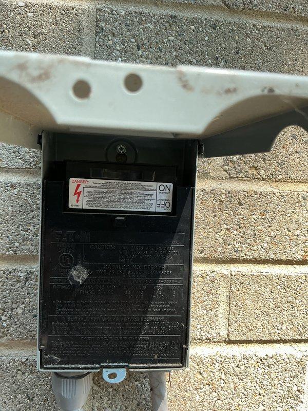 Responded to service call for 7-year-old AC unit with condenser fan running at reduced speed, producing buzzing/misfiring noise, and inadequate cooling performance. Upon inspection, diagnosed failing condenser fan motor and faulty capacitor causing improper fan operation and system inefficiency. Replaced defective condenser fan motor and dual-run capacitor, verified proper electrical connections at disconnect box, tested system operation under load, and confirmed condenser fan now operating at correct RPM with no abnormal noise. System restored to proper cooling capacity and normal operation.