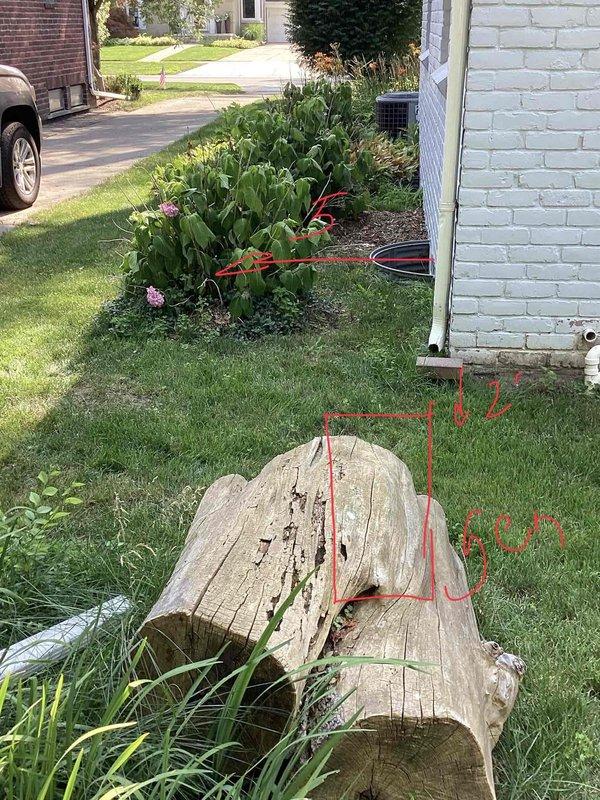 Conducted on-site evaluation for generator installation estimate at residential property with natural gas fuel source. Assessed exterior installation area along side yard, documented utility markings and existing conditions including proximity to structure foundation and landscaping. Photographed proposed equipment location and surrounding site conditions to prepare comprehensive replacement system proposal.