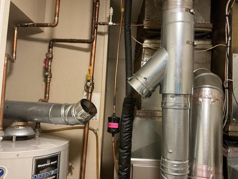 Responded to recurring pilot light outage issue on tanked water heater equipped with DEFENDER Safety System that had experienced intermittent failures over previous five-year period requiring multiple service calls. Conducted comprehensive diagnostic evaluation of gas control valve, thermocouple, and pilot assembly to identify root cause of persistent pilot light extinguishment. Determined faulty component within gas control system required replacement under existing warranty coverage. Replaced defective part, tested pilot ignition and flame stability, verified proper gas flow and combustion characteristics, and confirmed water heater returned to full operational status with reliable pilot light function.