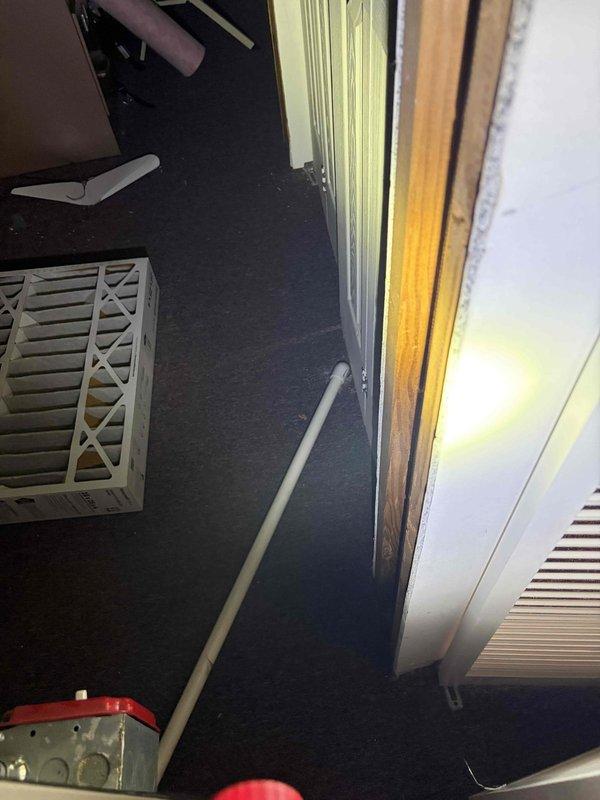 Completed comprehensive Gold AC inspection on 8-year-old single-zone air conditioning system with basement-located air handler. Verified R-410A condensing unit charging specifications, inspected pleated air filter condition, confirmed proper system operation, and documented equipment specifications and charging procedures per manufacturer guidelines.