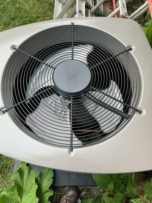 Completed routine Gold Plan inspection on residential HVAC system including one-year-old basement furnace and attic unit. Performed comprehensive tune-up procedures on both systems with no reported issues or symptoms. Inspected outdoor condenser unit, verified fan operation, checked protective grille integrity, and confirmed unit cleanliness and proper mounting. All systems operating within normal parameters upon completion of preventive maintenance service.