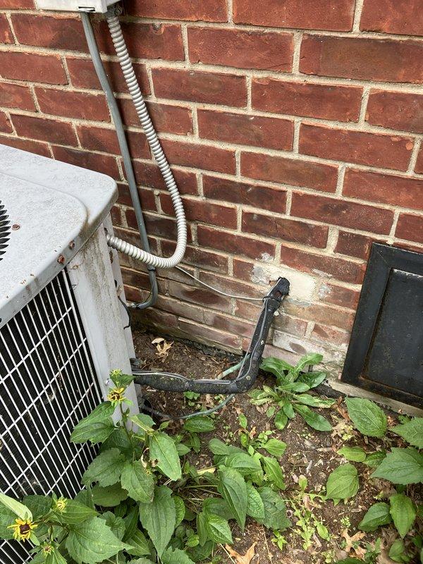 Completed comprehensive evaluation of 15-year-old residential air conditioning system that experienced complete cooling failure. Upon inspection, confirmed unit utilizes obsolete R22 refrigerant and identified cracked heat exchanger in furnace system. Given the age of equipment, refrigerant phase-out regulations, and critical furnace safety concern, provided detailed full system replacement estimate covering both heating and cooling components. Documented existing outdoor condenser unit condition and current installation configuration with photographic evidence for replacement planning purposes.