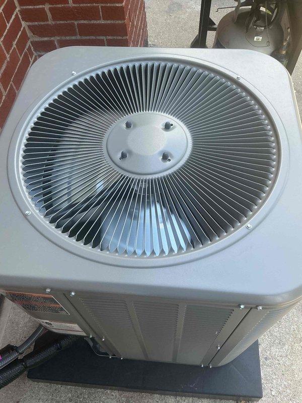 Responded to callback for brand new AC system with insufficient cooling that persisted after previous service visit. Performed diagnostic evaluation of outdoor condenser unit and control board assembly. Inspected recently installed system components, verified electrical connections at control board, checked refrigerant charge levels, and assessed overall system operation to identify root cause of inadequate cooling performance.