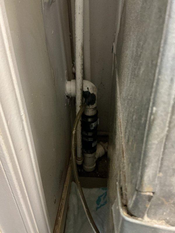 Responded to newly purchased home for comprehensive plumbing assessment focusing on garbage disposal malfunction, gurgling drains, and multiple sink leakage issues reported over 30-day period. Conducted thorough inspection of kitchen and bathroom plumbing systems, including drainage lines, water supply connections, and waste disposal unit. Examined main plumbing infrastructure including PVC drainage system, water filtration components, and mechanical equipment installations. Identified and documented condition of residential plumbing configuration including vertical and horizontal pipe runs, connection points, supply valves, and treatment devices. Assessed garbage disposal unit operation, drain venting adequacy, and potential cross-connection issues contributing to gurgling sounds in multiple fixture locations. Photographed plumbing installations and confined mechanical access areas for documentation purposes. Provided homeowner with findings regarding overall system condition and reco