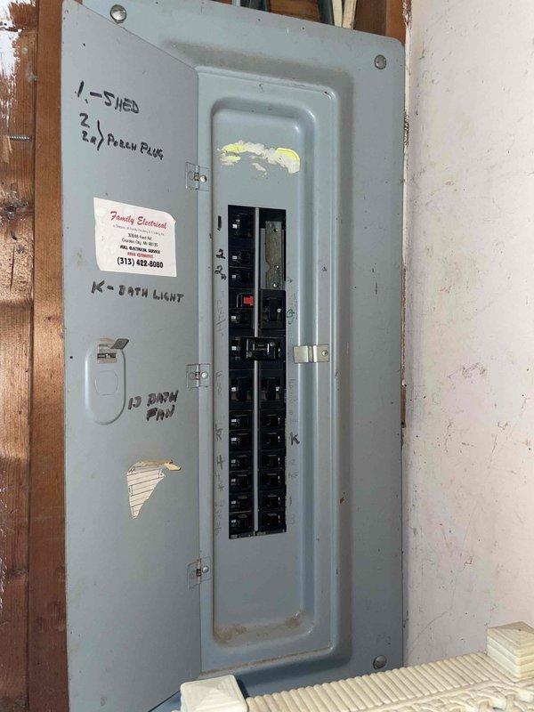 Conducted comprehensive on-site evaluation for full HVAC system replacement including furnace and air conditioning unit. Assessed existing equipment configuration in utility room, documenting current furnace installation, ductwork connections, and electrical service panel specifications. Photographed mechanical space layout, noting water heater proximity, existing ventilation, concrete floor conditions, and available clearances for new equipment installation. Evaluated electrical panel capacity and circuit breaker configuration to determine compatibility with proposed HVAC system requirements. Reviewed flexible metallic ductwork routing and existing plumbing connections including PVC and copper lines that may impact installation approach. Gathered all necessary measurements and specifications to prepare detailed estimate for complete furnace and air conditioning system replacement.