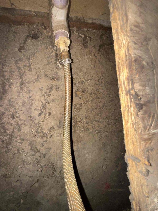 Responded to no cooling complaint on 10+ year old air conditioning unit located on porch. Performed diagnostic evaluation using clamp meter to test electrical components and verify system operation. Inspected condensate drain line connections and flexible connector installation in basement area. Contacted customer with diagnostic findings and provided update on equipment condition as requested.