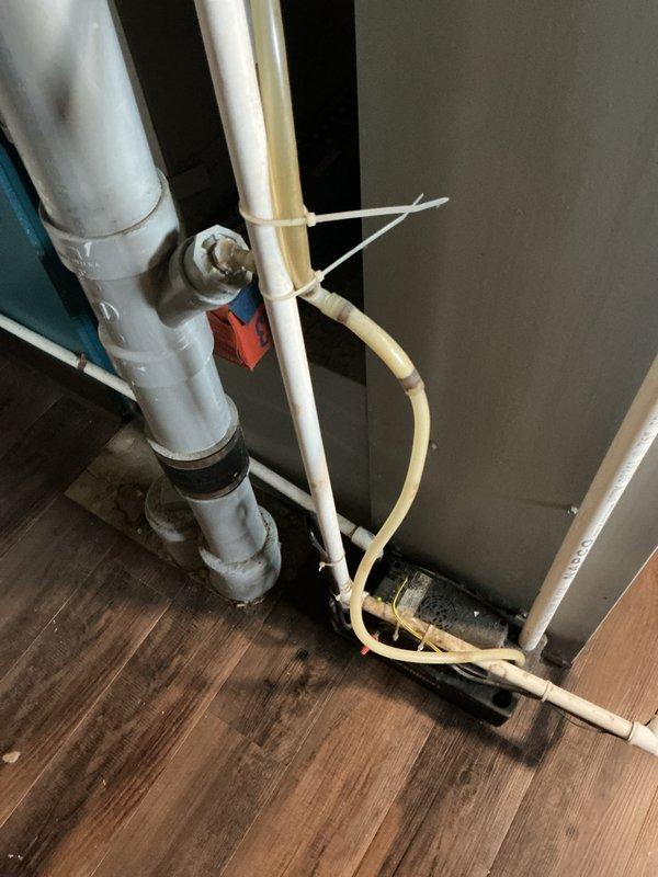 Performed furnace inspection on 16-year-old heating system located in basement of vacant residential property. During diagnostic evaluation, discovered cracked heat exchanger, rendering unit unsafe for operation and beyond economical repair. Provided estimate for complete furnace replacement due to critical safety hazard that cannot be remediated through standard repair procedures.