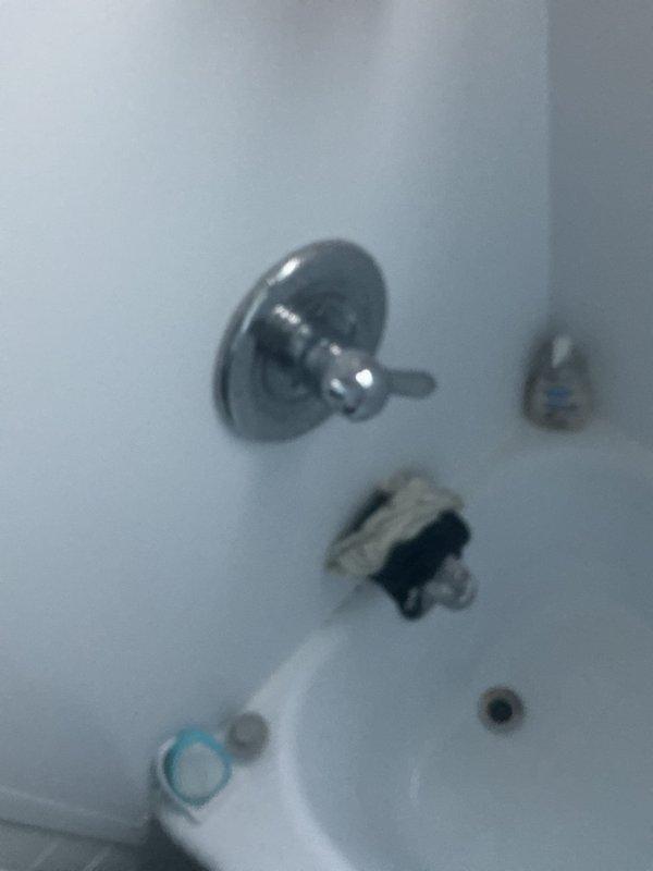 Replaced faulty Owen CS cartridge in shower valve assembly to restore proper water flow and temperature control. Tested operation of tub spout diverter and all chrome fixtures to ensure proper functionality after cartridge installation.