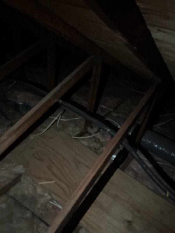 Conducted comprehensive assessment of attic-mounted air conditioning system experiencing no-cool condition. Evaluated existing HVAC infrastructure including ductwork, electrical components, and control board functionality to determine extent of repairs needed. Provided detailed estimate for complete system replacement due to age and condition of equipment requiring extensive rewiring and component upgrades.