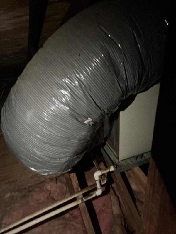 Conducted comprehensive assessment of attic-mounted air conditioning system experiencing no-cool condition. Evaluated existing HVAC infrastructure including ductwork, electrical components, and control board functionality to determine extent of repairs needed. Provided detailed estimate for complete system replacement due to age and condition of equipment requiring extensive rewiring and component upgrades.
