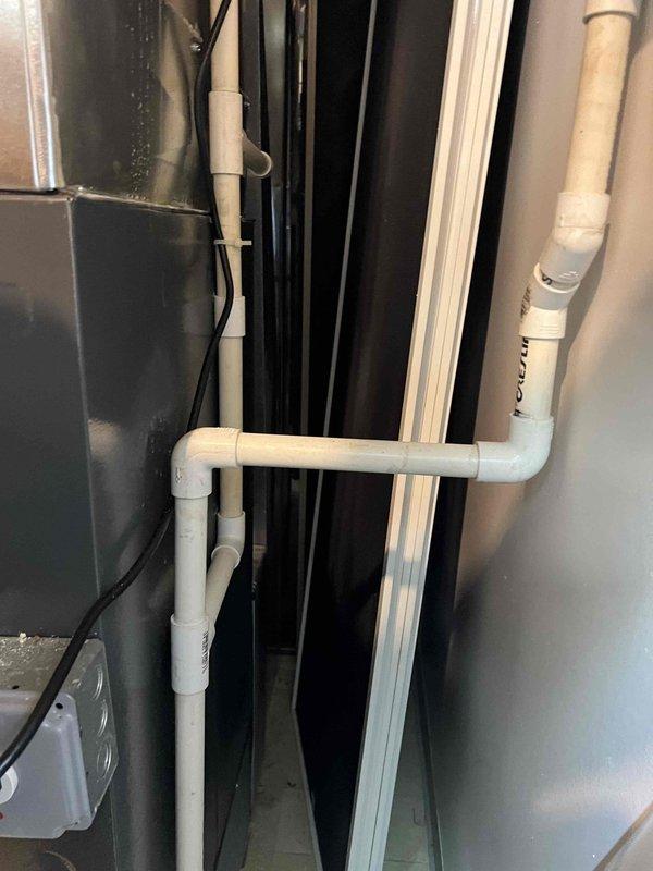 Completed comprehensive Gold AC inspection on 10+ year old HVAC system with air handler and coil located in basement. Performed thorough evaluation of all system components including condensate drainage lines, electrical connections, and equipment cabinet accessibility. Advised customer that condenser exterior area requires clearing of debris and animal waste to ensure proper airflow and system efficiency, and that weather conditions below 65 degrees or rain may necessitate rescheduling of future inspections for accurate performance assessment.