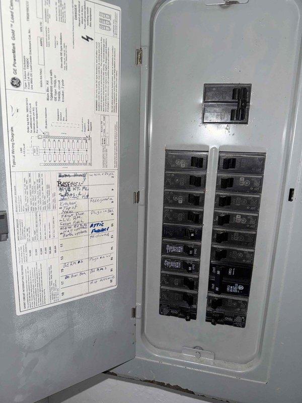 Responded to no-cooling call on one-year-old Lennox system following power outage. Upon inspection, diagnosed failed control board and transformer in attic-mounted air handler. Verified electrical panel breakers were intact and confirmed outdoor condenser unit was receiving proper voltage. Replaced control board and transformer under existing purchase order, restored power to system, and verified proper operation of all components. System now cooling entire home as designed.
