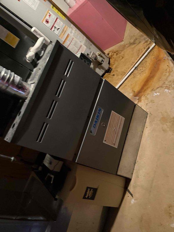Responded to service call for noisy central air conditioning unit. Upon inspection, diagnosed and addressed excessive noise issue originating from the HVAC system. System was found operational with heating and cooling functions intact. Performed necessary repairs to eliminate noise disturbance, tested unit operation, and verified quiet performance upon completion.
