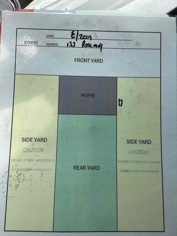 Completed electrical estimate for new whole home generator installation at residential property. Assessed existing electrical service panel, meter location, and available space in rear yard for generator placement. Evaluated property layout including setback requirements, utility access points, and optimal positioning for equipment installation while maintaining compliance with municipal regulations.