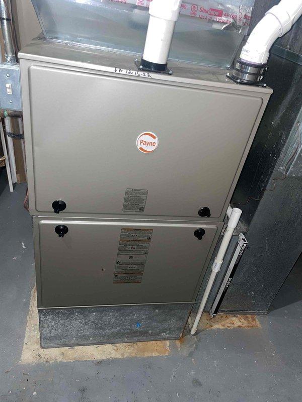 Conducted comprehensive evaluation of residential cooling system due to insufficient cooling performance. Assessed outdoor air conditioning condenser unit and indoor Payne furnace with coil assembly located in basement, both components showing signs of age at 10+ years of service life. Provided detailed replacement estimate for complete HVAC system upgrade to restore optimal cooling capacity and efficiency.