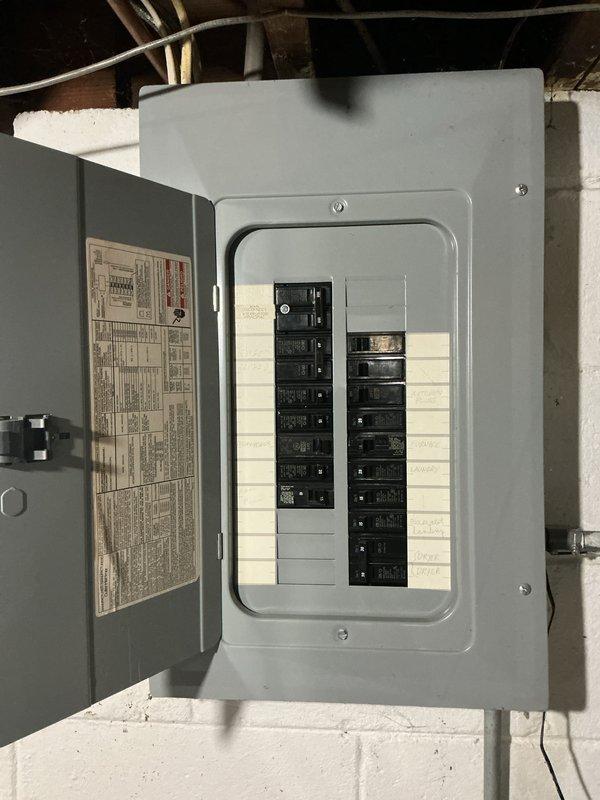 Conducted on-site assessment for new whole home generator installation. Evaluated existing electrical panel configuration and available utility connections to determine proper sizing and placement requirements for backup power system. Documented current electrical infrastructure including main service panel layout and potential generator connection points for comprehensive installation proposal.