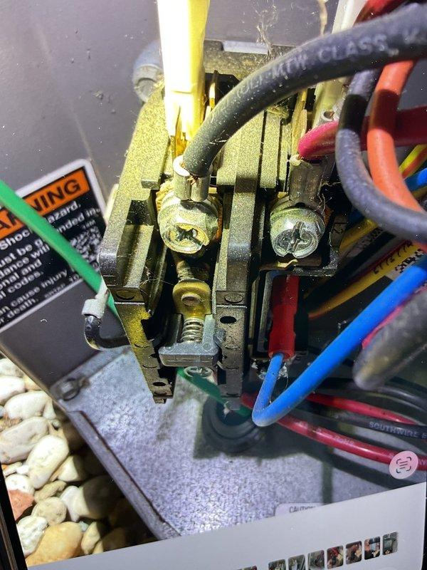 Responded to callback for condenser unit short cycling after previous service visit. Upon arrival, found 10-year-old AC system failing to maintain setpoint with indoor temperature at 76°F versus thermostat setting of 73°F. Condenser unit exhibited abnormal operation pattern—running briefly, stopping with audible noise, then restarting in repetitive cycle.

Performed diagnostic inspection of outdoor unit. Identified failed dual-run capacitor as root cause of compressor short cycling and unusual operational sounds. Capacitor showed signs of deterioration and was unable to provide proper starting and running voltage to compressor and condenser fan motor. This component failure likely occurred due to stress from refrigerant adjustment performed during previous service appointment.

Removed defective capacitor and installed new dual-run capacitor with proper microfarad rating for unit specifications. Verified all electrical connections at terminal block were secure and properly torqued. Rec