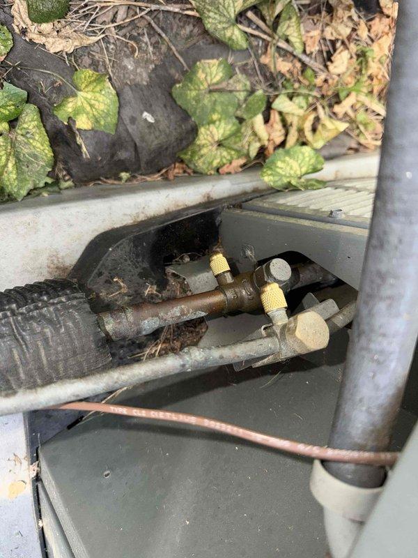 Responded to service call for plugged condensation pump on 6-year-old forced air AC system located in laundry room. Upon inspection, found condensate pump clogged and preventing proper drainage. Cleared blockage from pump and verified proper operation. Noted significant dust and debris accumulation inside air handler cabinet and organic debris around outdoor condensing unit near vegetation. Cleaned accessible areas and tested system operation. Unit cooling properly with condensate draining as designed. Recommended regular filter changes and periodic cleaning of outdoor unit to prevent future issues.