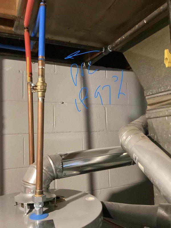 Responded to furnace service request to inspect heat exchanger as requested. Performed comprehensive evaluation of furnace system and associated components in mechanical room. Upon inspection, documented existing HVAC infrastructure including ductwork connections, plumbing lines, and ventilation components. System was operational and maintaining heating capability at time of assessment. Provided estimate for replacement options based on equipment age and condition findings.