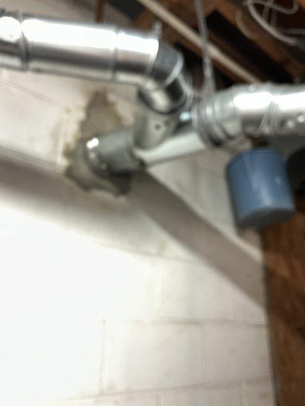 Installed a 40-gallon standard tanked water heater in basement utility area, including proper copper piping connections, required safety valves, and code-compliant venting. All connections were pressure-tested and verified operational, with unit properly secured and labeled per manufacturer specifications.