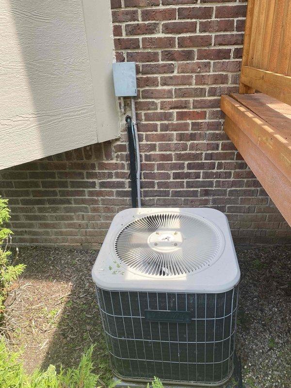 Conducted comprehensive evaluation of 23-year-old residential HVAC system including indoor air handler with ductwork distribution network and outdoor condensing unit. Documented existing equipment condition showing significant age-related wear, dust accumulation on furnace cabinet and plenum assembly, and assessed all refrigerant line connections, electrical disconnects, and system components for replacement recommendation. Provided full system replacement estimate based on current equipment age exceeding typical service life expectancy.