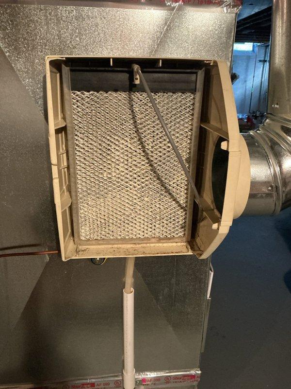Completed comprehensive Gold Furnace Inspection on a one-year-old forced air heating system located in basement. Performed thorough examination of all mechanical and electrical components including gas valve assembly, ignition system, blower motor, and control board wiring connections. Inspected air filter condition and verified proper installation in filter compartment. All components found to be operating within normal parameters with secure wiring bundles and intact connections throughout system. Unit confirmed to be functioning properly with no deficiencies noted during inspection.