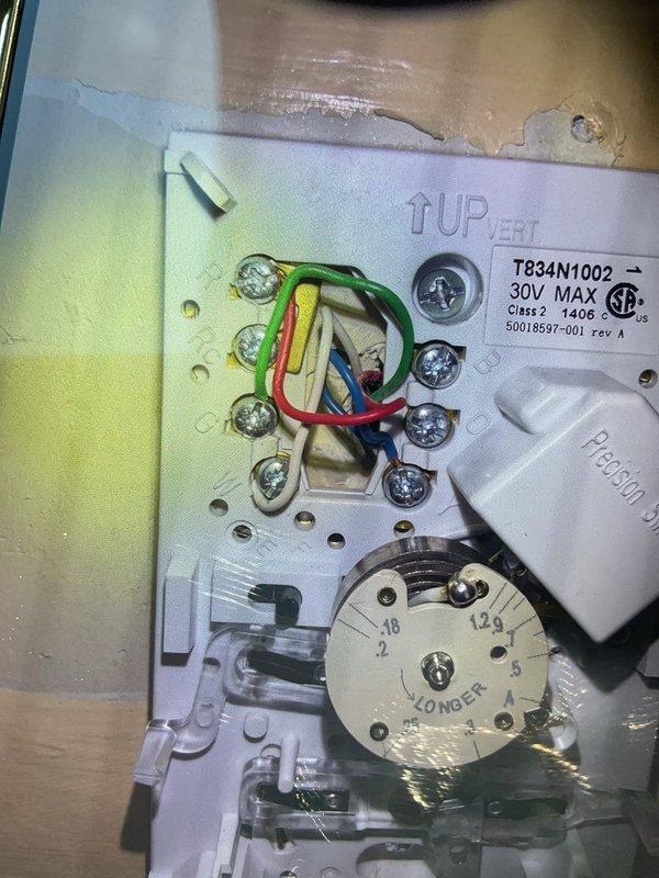 Completed blower motor and control module replacement on a 5-year-old air conditioning system located in the basement. Removed and replaced defective blower motor and associated control board assembly, with manufacturer-supplied parts installed under warranty coverage. All electrical connections were properly terminated to the control board terminal block, wiring verified for correct voltage and polarity, and system tested for proper blower operation across all speed settings.