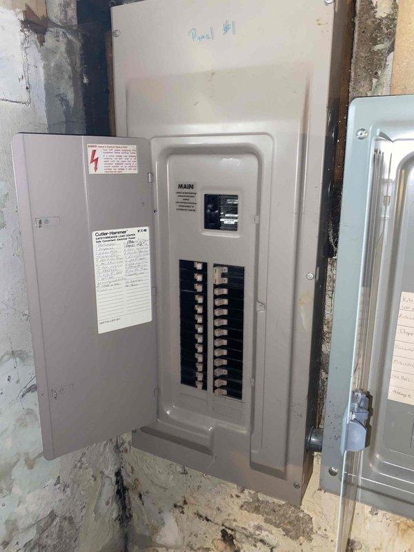 Conducted replacement estimate for century-old steam boiler system located in basement. Assessed existing mechanical equipment, electrical service panels, and associated utility infrastructure. Documented current conditions including deteriorated insulation on water heating equipment, aged ductwork, and overall system configuration to provide comprehensive replacement recommendations.