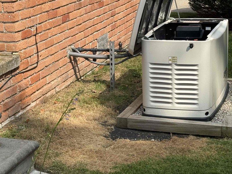 Responded to service call for 22kW standby generator emitting excessive carbon monoxide. Performed diagnostic inspection and opened unit access panels to examine internal components, combustion chamber, and exhaust system. Identified issue causing improper combustion leading to elevated CO emissions, documented equipment condition with photos, and provided recommendations for necessary repairs to restore safe operation and proper exhaust ventilation.