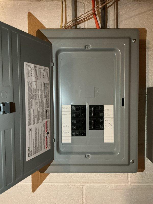 Conducted on-site evaluation for Generac generator installation estimate at residential property with natural gas fuel source. Assessed existing electrical panel configuration and outdoor installation location, documented utility markings and site conditions to determine equipment placement and electrical integration requirements for whole-home backup power system.