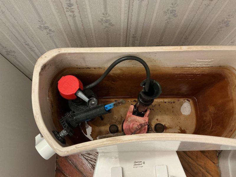 Responded to service call for continuously running toilet after homeowner attempted DIY chain installation. Upon inspection, found failed flapper assembly and improperly installed flush chain mechanism causing constant water flow. Removed damaged flapper and incorrectly installed chain components. Installed new flapper assembly with proper seal and adjusted flush chain to manufacturer specifications. Tested flush mechanism multiple times to ensure proper operation and verified tank refill cycle functioning correctly. Toilet now operating normally with no continuous running.