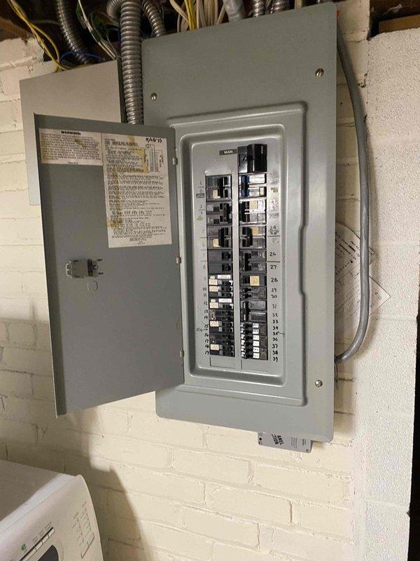 Provided estimate for replacement of existing 15+ year-old SpacePak high-velocity air conditioning system with new Unico small-duct HVAC system. Customer currently utilizes boiler for heating and seeks to upgrade cooling distribution while maintaining minimal visual impact of ductwork. Assessed existing outdoor condensing unit, refrigerant line set routing along exterior brick wall, electrical disconnect, and interior electrical panel to determine compatibility and installation requirements for proposed Unico system replacement.
