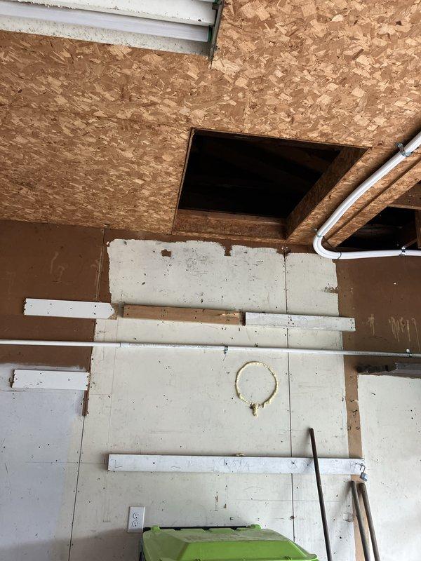 Provided comprehensive HVAC system replacement estimate for air conditioning and natural gas furnace equipment located in kitchen closet. Assessed existing electrical panel capacity and circuit availability to ensure adequate power supply for new equipment installation. Documented current equipment location, access points through ceiling, and existing infrastructure including ductwork and electrical connections to determine optimal replacement configuration and installation requirements.