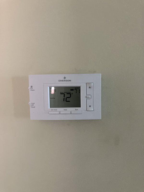 Conducted estimate for complete HVAC system replacement including 19-year-old air conditioning unit with failed compressor and 19-year-old furnace in basement utility room. Evaluated existing equipment configuration, ductwork routing through basement ceiling joists, thermostat location, and exterior AC placement at back corner of property. Provided comprehensive replacement options for combined AC and furnace installation to maximize cost efficiency per customer request.