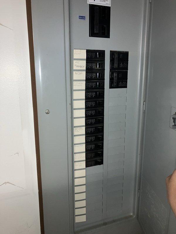 Provided estimate for replacement of 10+ year old natural gas furnace located in basement. Current Lennox unit is operational but aging beyond typical service life. Assessed existing electrical panel, ductwork configuration, and mechanical room layout to determine replacement specifications and installation requirements.