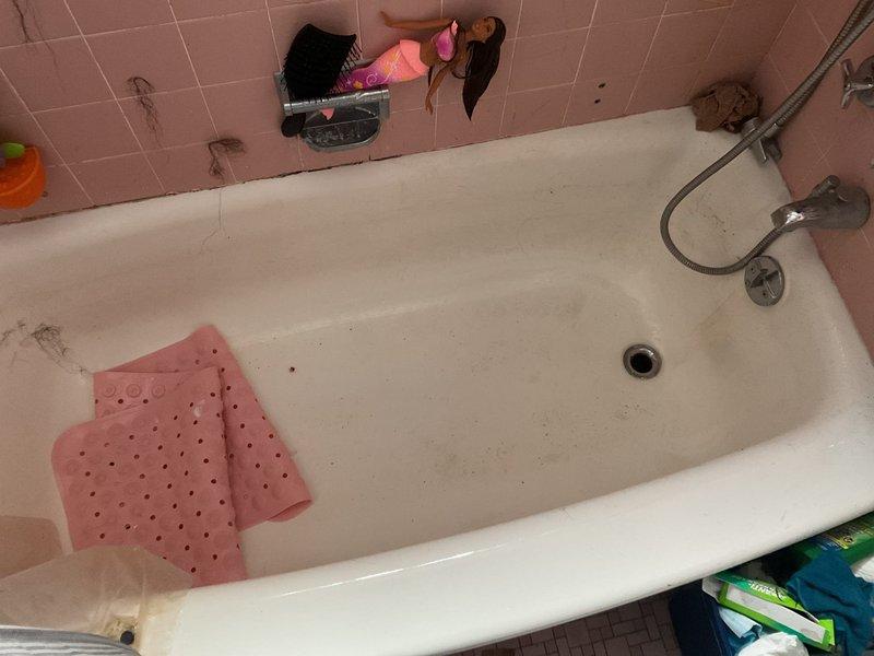 Responded to multiple drain blockages affecting bathroom shower, sink, and basement floor drain with water backup. Performed drain clearing procedures on affected fixtures using appropriate equipment. Addressed basement floor drain experiencing reverse flow, indicating main line obstruction. Cleared blockages to restore proper drainage throughout the system.