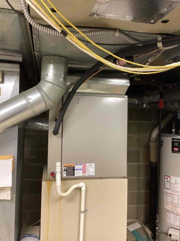 Responded to airflow complaint in newly purchased home where upstairs bonus room above garage was experiencing inadequate air distribution to half of the second floor. Evaluated existing forced air system (2002-2007 vintage) and assessed ductwork configuration serving affected zones. Provided estimate for zone system ductwork modifications to restore proper air distribution throughout entire upstairs living space.