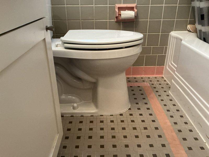 Completed toilet installation in residential bathroom per customer specifications. Removed existing toilet fixture and installed customer-supplied replacement unit. Ensured proper mounting, sealing, and connection to existing waste line and water supply. Verified functionality with leak testing and proper flush operation. Work scheduled and completed during afternoon appointment window as requested.