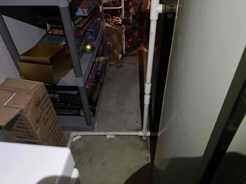 Completed comprehensive NSP AC inspection on 3-year-old air conditioning system located in basement and connected to furnace. Performed standard maintenance checks including verification of refrigerant lines, condensate drainage system, and overall equipment operation. All components were assessed and found to be functioning within normal parameters, with proper leveling confirmed on drainage lines.