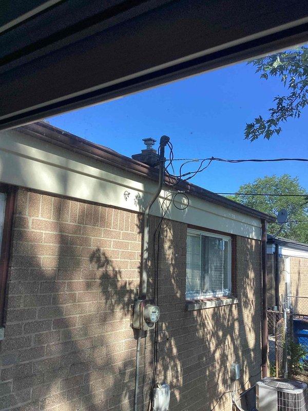 Conducted comprehensive on-site evaluation for complete HVAC system replacement at single-story residential property. Assessed existing furnace located in basement with undetermined age and ten-year-old air conditioning condenser unit positioned on exterior concrete pad adjacent to building. Performed visual inspection of both heating and cooling equipment, documented current system configuration, and photographed exterior condenser location and electrical service connections. Evaluated utility access points, electrical meter placement, and existing power supply infrastructure to determine installation requirements. Compiled equipment specifications and measurements necessary for replacement system sizing and provided estimate documentation to customer upon arrival as requested.