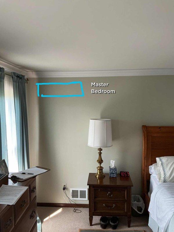 Provided estimate for new mini split installation to serve master bedroom and bathroom in garage addition. Assessed electrical panel capacity for new equipment and evaluated indoor unit placement in bedroom area. System specified to provide both heating and cooling capabilities for the suite.