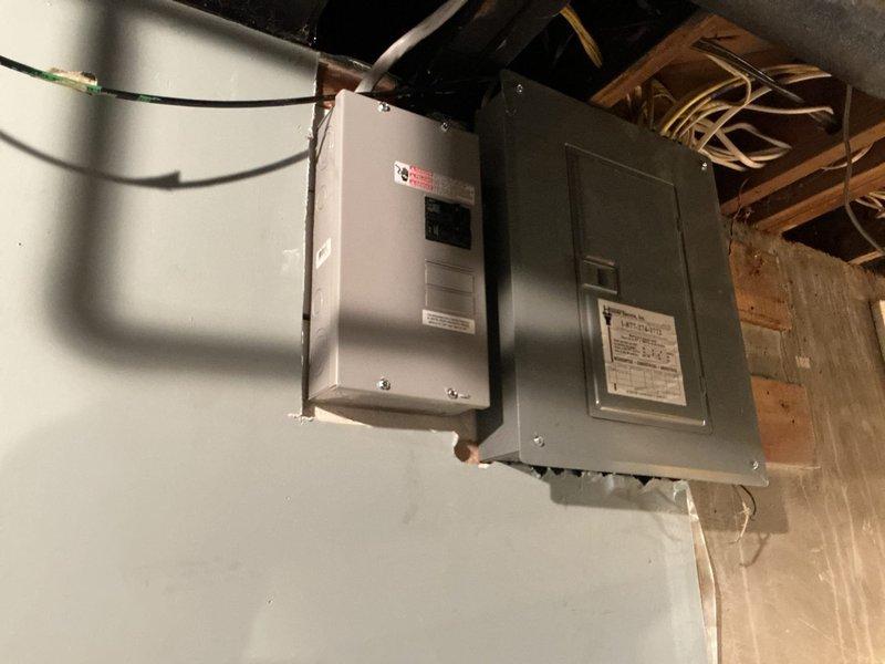 Completed full HVAC system installation including 70,000 BTU furnace with liner and humidifier, 2-ton air conditioning unit with rear discharge configuration, and condensate pump. Coordinated with licensed electrician for all required electrical connections and panel work. Mechanical and electrical permits were obtained prior to installation, and all equipment was properly mounted, connected, and tested for optimal performance.