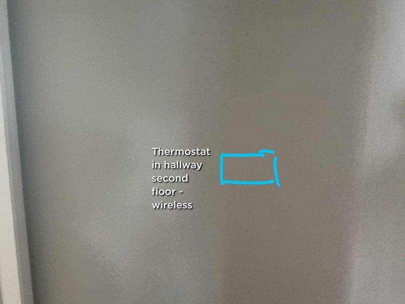 Provided estimate for installation of second zone system for existing air conditioning unit. Assessed hallway location on second floor for wireless thermostat placement and evaluated existing ductwork and mechanical infrastructure in basement area to determine feasibility and requirements for adding zoned climate control.