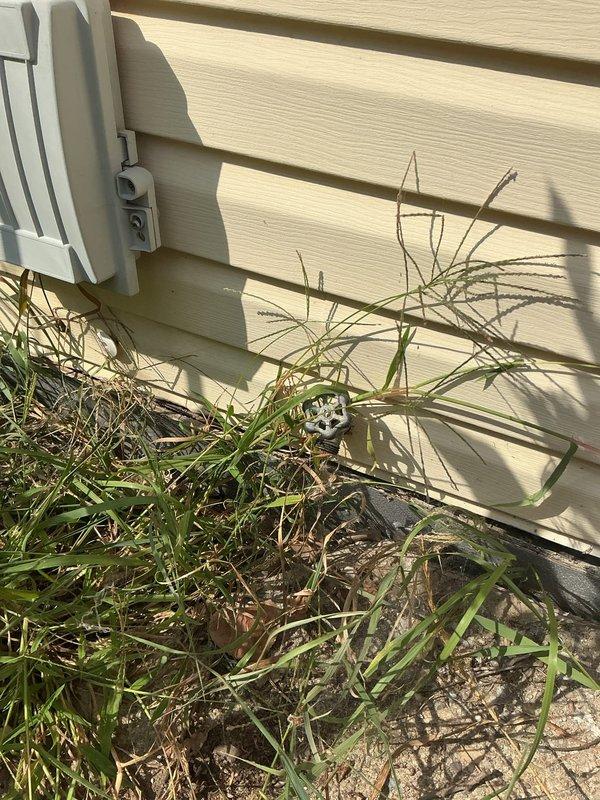 Conducted comprehensive plumbing assessment for residential property requiring replacement of deteriorated galvanized piping system and repair of faulty valve assembly. Documented existing plumbing conditions through exterior inspection, identifying multiple areas requiring attention including corroded galvanized pipes that pose risk for reduced water pressure and potential leaks, along with malfunctioning valve components needing immediate repair or replacement to prevent water damage.