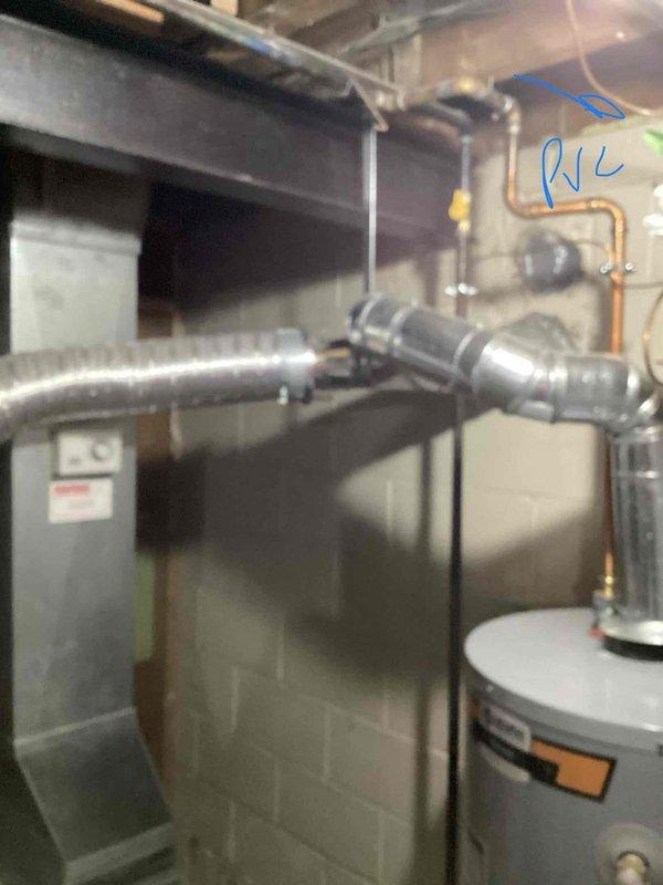 Conducted on-site evaluation for complete HVAC system replacement estimate. Assessed existing furnace in basement utility room and air conditioning unit located on exterior cement slab near back door. Documented current equipment condition, thermostat setup, and system configuration through comprehensive photography. Provided replacement options for both heating and cooling equipment due to age and system failure.