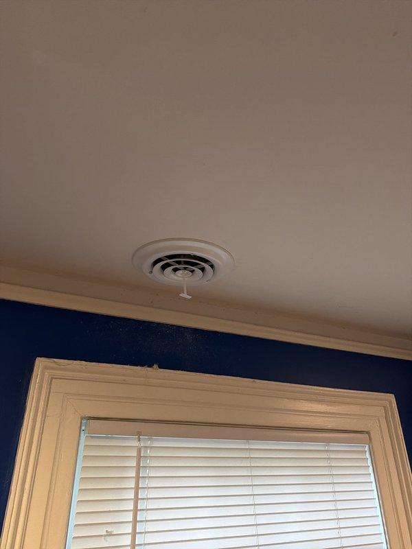 Completed mechanical-only air handler installation and reconnection over two-day period. Unit was successfully installed, all electrical connections verified, and system commissioned and placed into service. Final inspection confirmed proper airflow through supply vents and satisfactory operation of all components.
