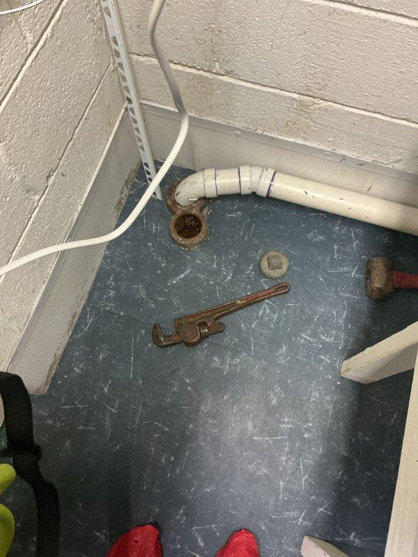 Performed hydro-jetting service on basement underfloor main drain line as part of annual preventative maintenance to clear accumulated buildup and restore proper flow. Additionally snaked shower drain in bathroom to remove obstruction and ensure adequate drainage through fixture.