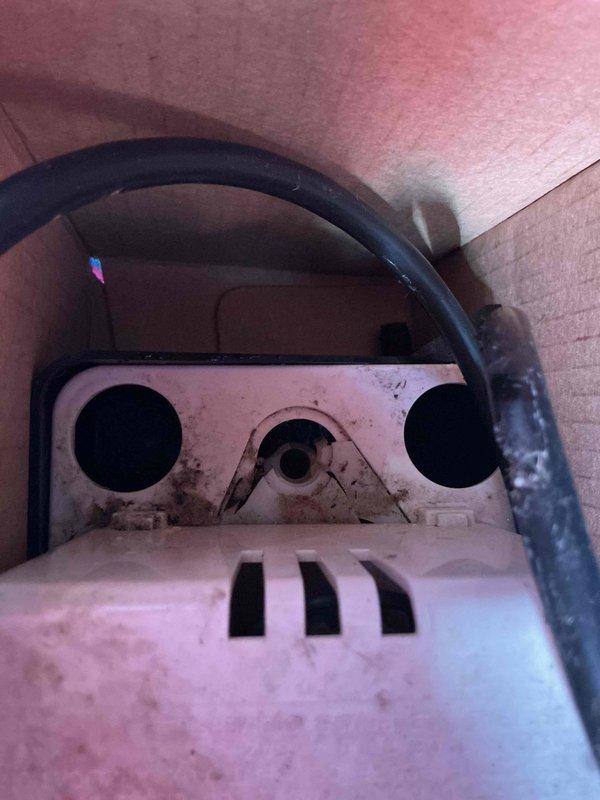 Responded to call for AC leaking through ceiling on 3-year-old system located in attic. Upon inspection, found condensate drainage issue with standing water present in drain pan and condensate pump area. Cleared clogged condensate drain line, verified proper pump operation, and tested drainage flow to ensure water is properly evacuating from the system to prevent further ceiling water damage.