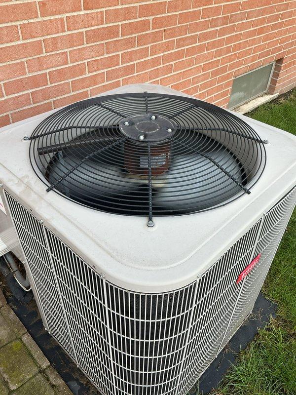 Completed comprehensive Gold AC and furnace inspection on 10+ year old HVAC system with equipment located in basement. Performed thorough examination of gas furnace including burner assembly, heat exchanger, gas valve, blower motor, electrical connections, and all safety controls, confirming proper operation with blue flame combustion. Inspected outdoor condensing unit including compressor, condenser coil, fan motor assembly, refrigerant lines, and electrical components, verifying adequate clearances and operational functionality. All systems operating within normal parameters at time of inspection.