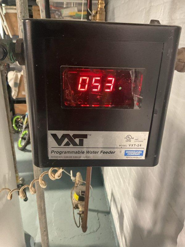 Returned to property to install sight glass on boiler system that was previously ordered. Completed Gold annual pre-winter maintenance tune-up on 8-year-old Utica boiler, verifying all operating parameters and system functionality. Unit confirmed operational with proper water feeder operation displaying normal pressure readings and all safety controls functioning correctly.